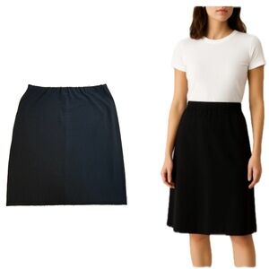 Sympli black stretchy pencil skirt Sz 14 spandex casual cocktail skirt